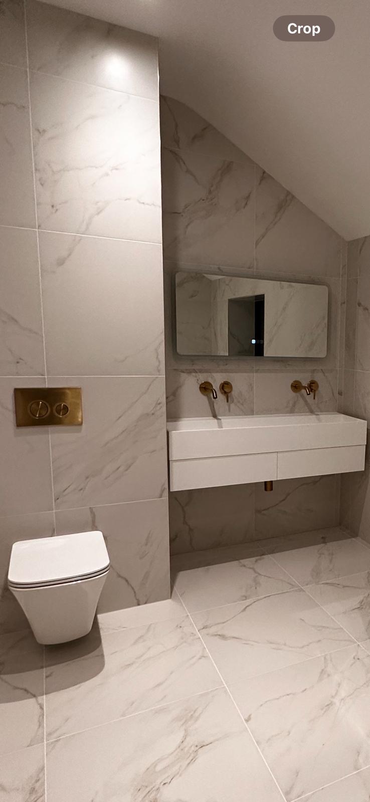 New bathroom refurbishment