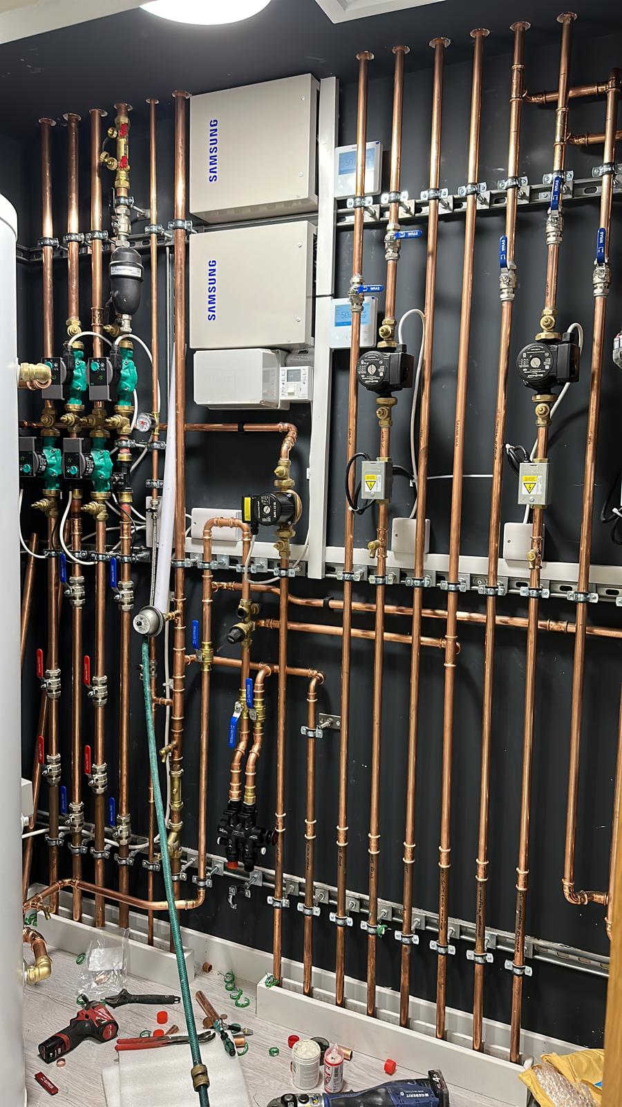 Cylinder cupboard